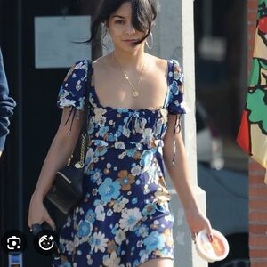 For Love and Lemons Skye Magnolia mini dress